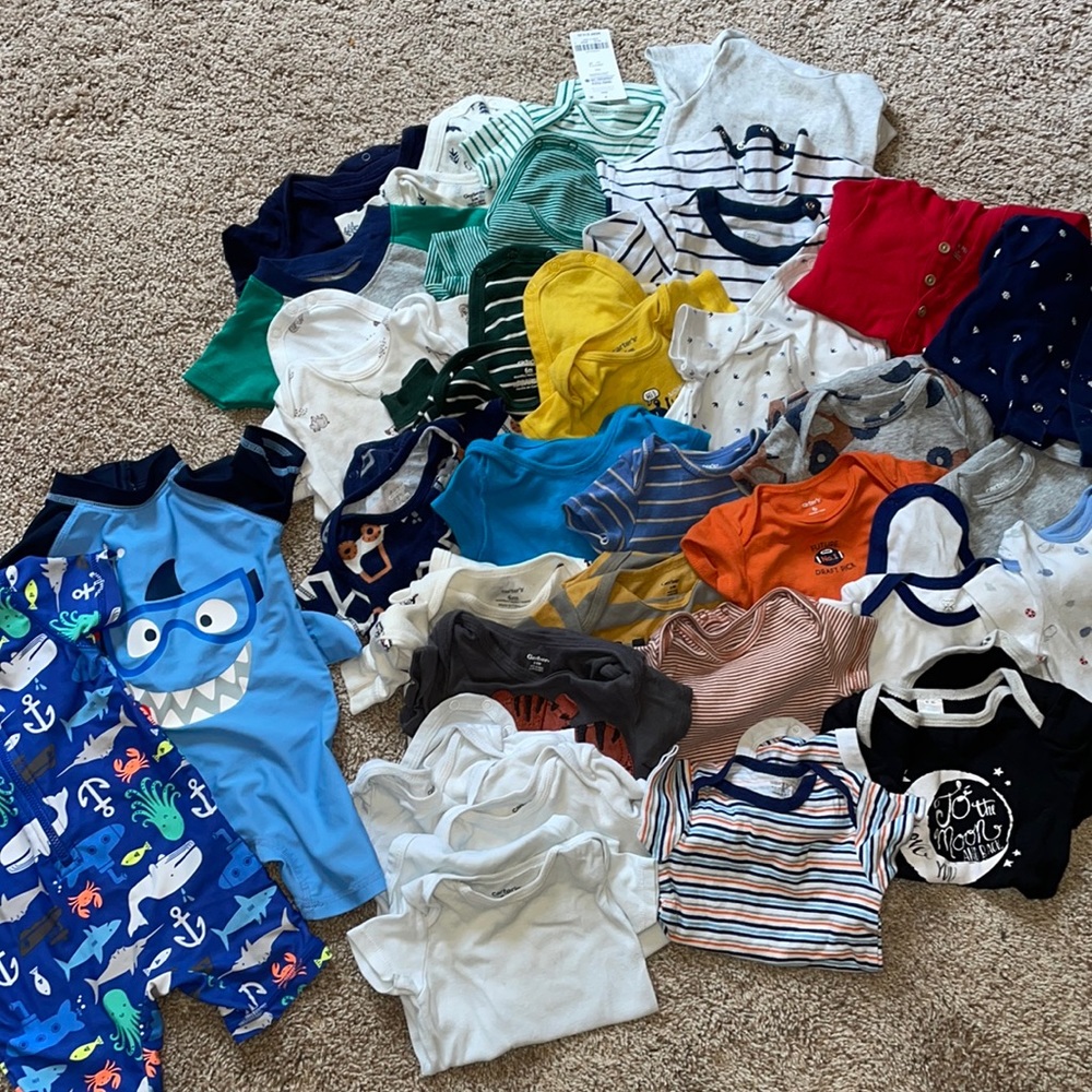 Lot 6 month boy clothes